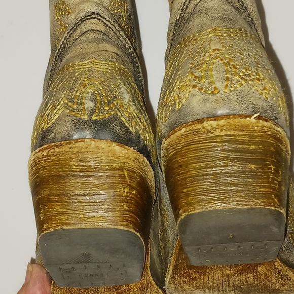 Corral Teens Cowgirl Boots, 3 1/2 Teen, EUC - Picture 6 of 11